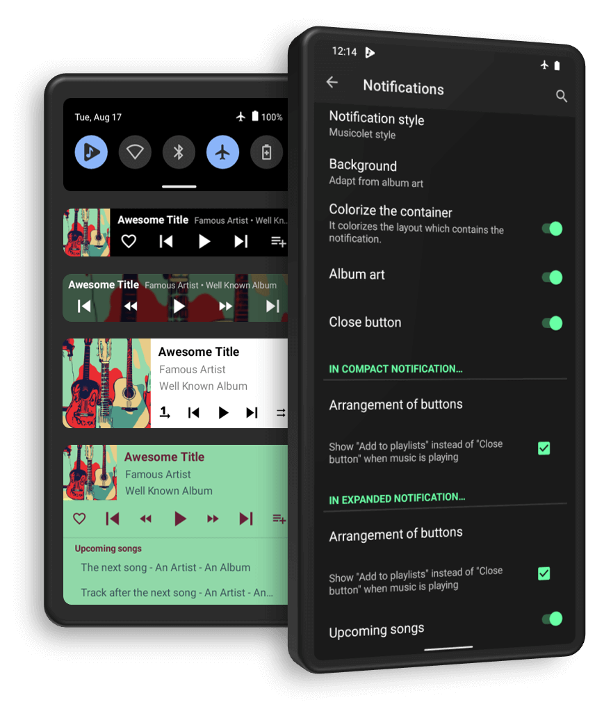 Musicolet - Offline Music Player for Android without ads